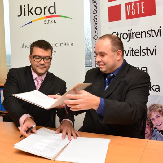 VŠTE a společnost JIKORD vytvoří společné pracoviště