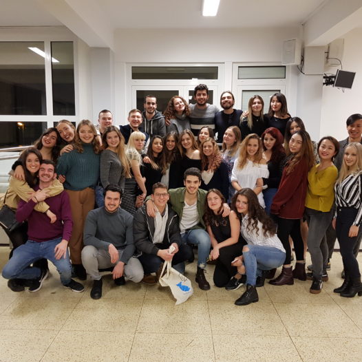 Večeře se zahraničními studenty