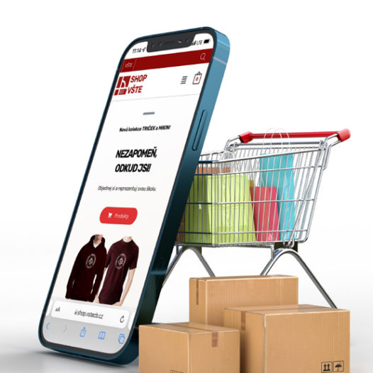 E-shop VŠTE je spuštěný! Nakup si a reprezentuj školu.